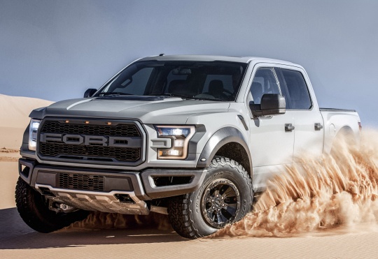 The Ford Raptor is one of the top off-road trucks.