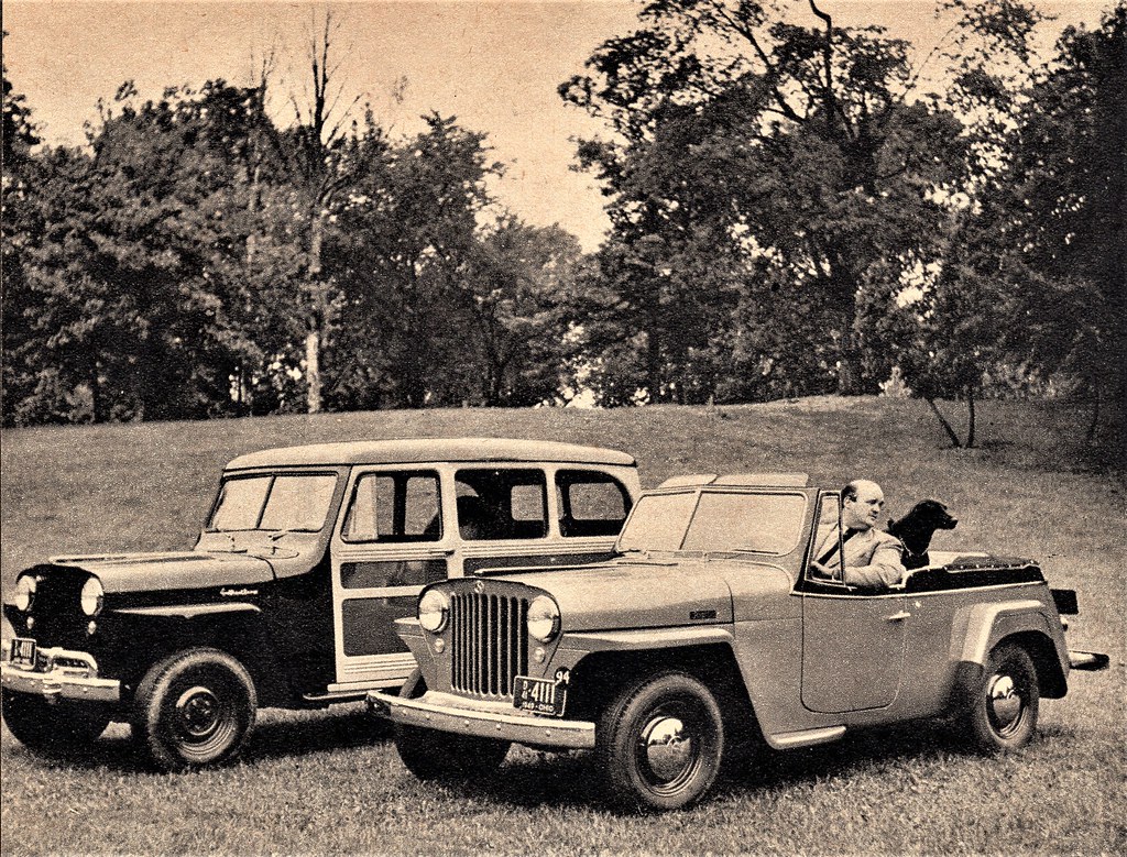 1949 Willys Jeepster & Jeep Station Wagon
