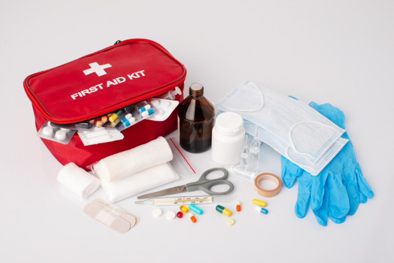 First Aid Kits And Fire Extinguishers