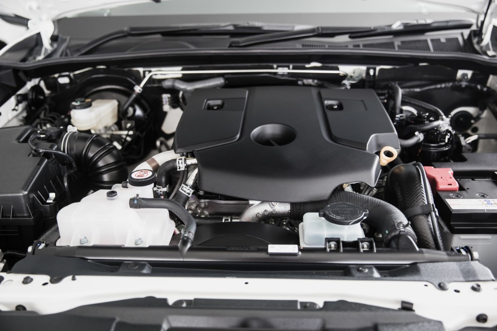 Wash Your 4WD Engine Bay