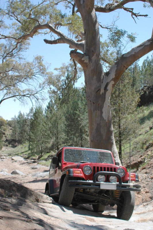 Jeep with high Ground Clearance
