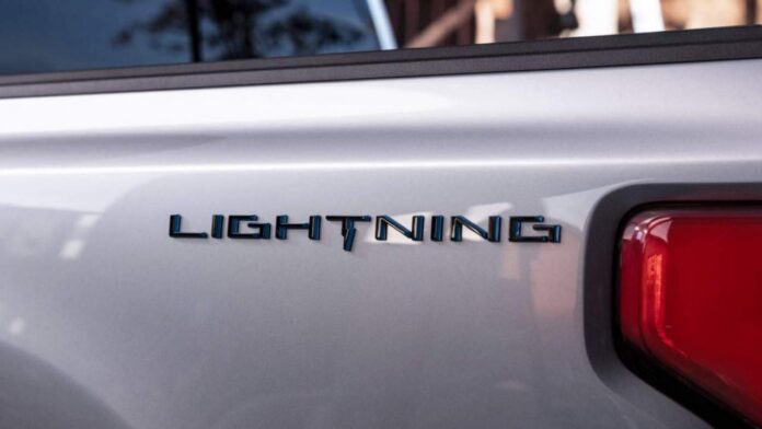 electric ford f-150 lightning