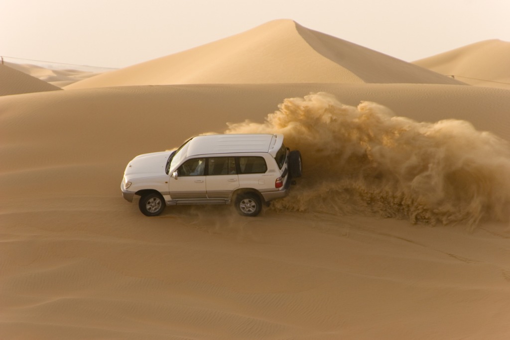 just be prepared for your vehicle is stuck in sand