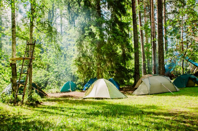 Camping Etiquette Be Quiet