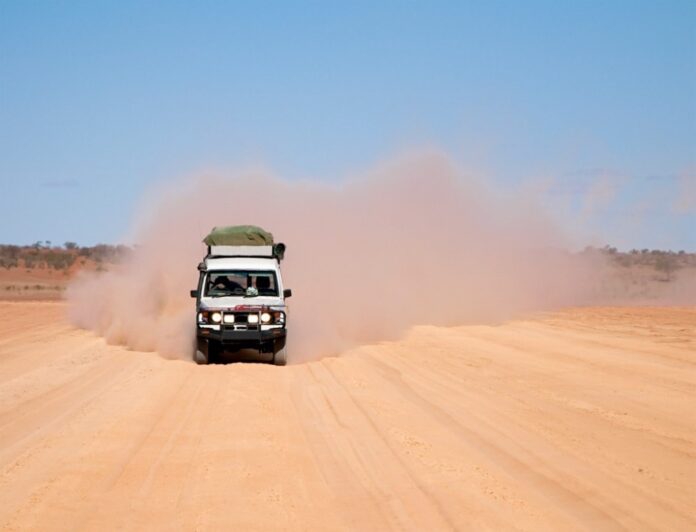 4x4 Driving in the desert