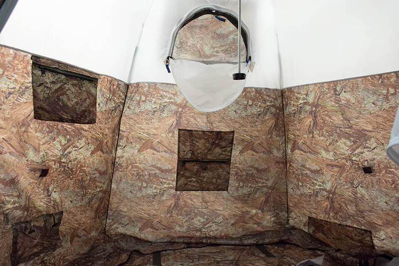 Inside Russian Bear UP-2 Mini Tent