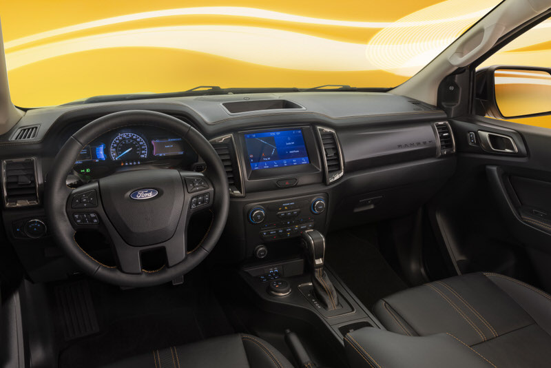 2022 Ford Ranger Splash Interior