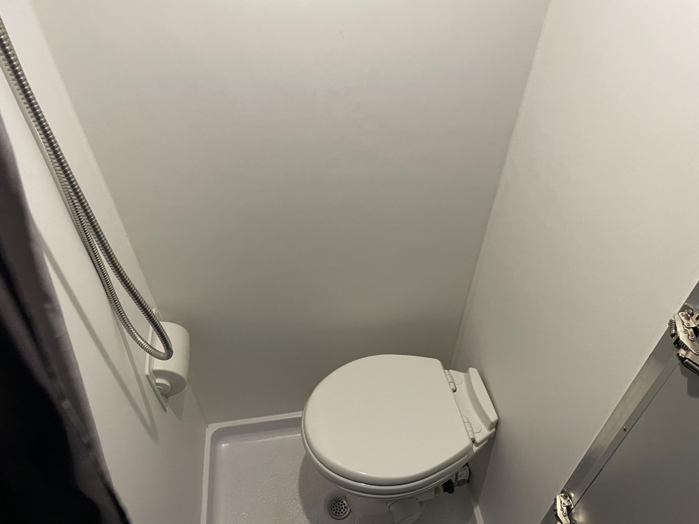 toilet and shower