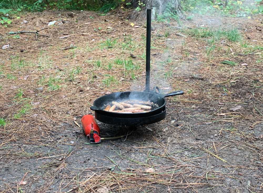 using the schenk on a propane burner