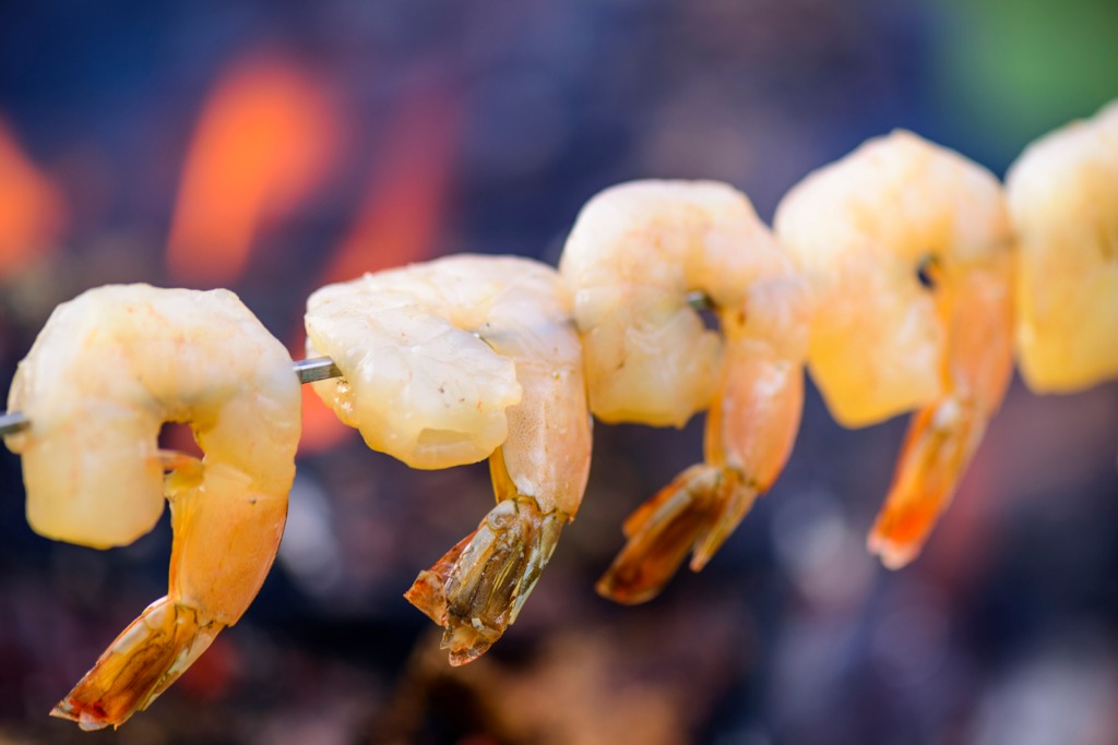 Campfire Shrimp Kabobs