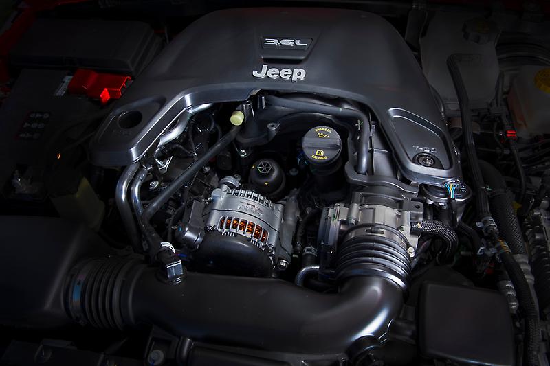 Gas Jeep Engine