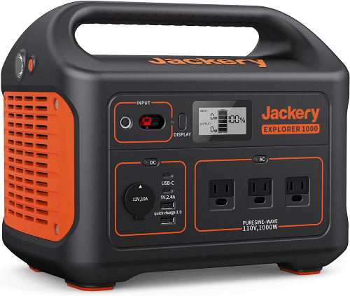 Jackery 1000 Generator - quiet generator