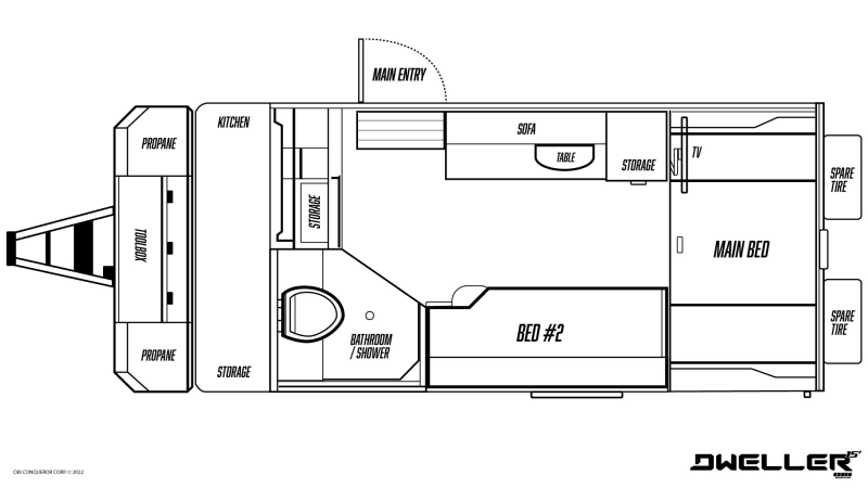 Dweller 15 Floor Plan 1