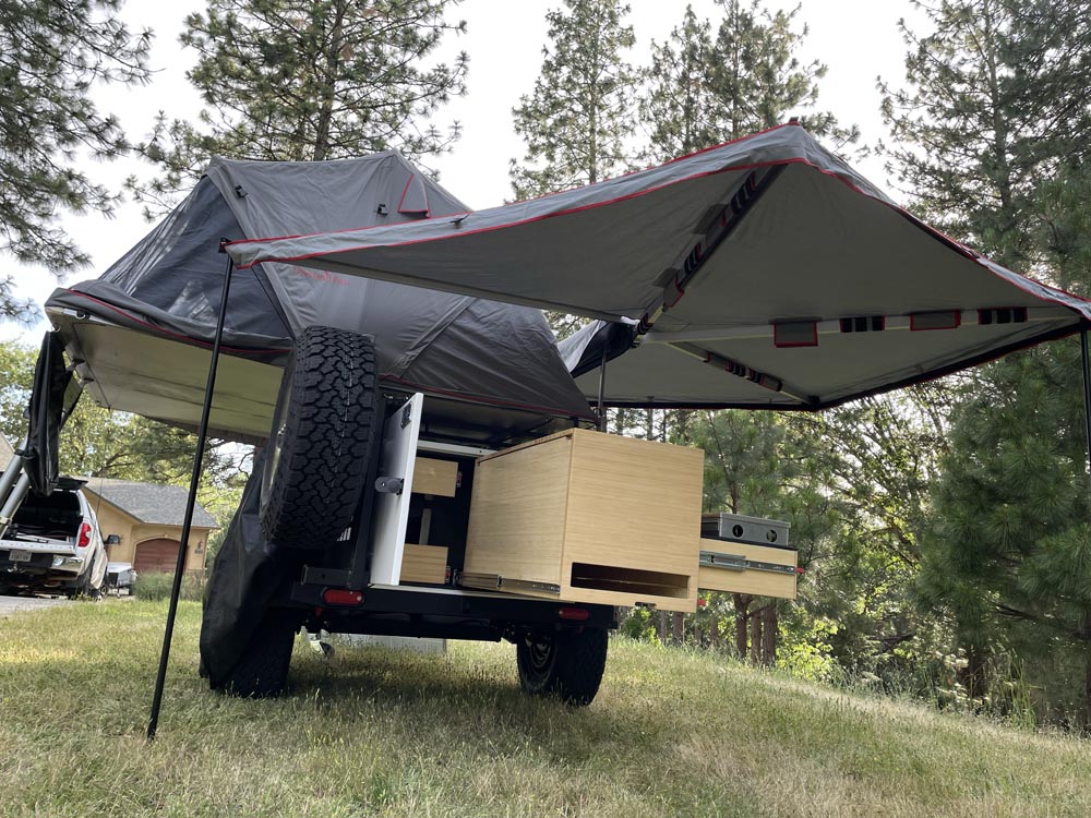 FORT F-6 Compact Tent Trailer
