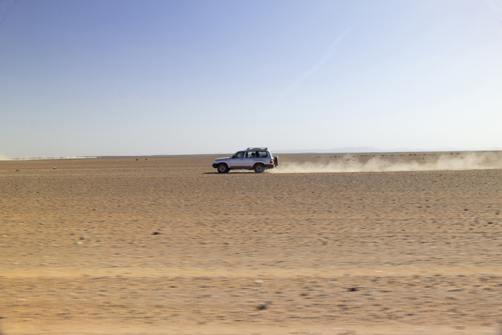Desert safari landcruiser is a good option for off road driving experiences