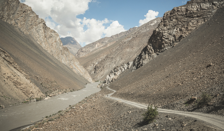 the Bartang Valley of Tajikistan