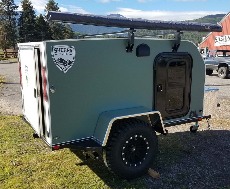 Blue Bigfoot From Sherpa Trailers