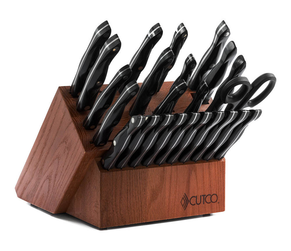 cutco signature set knife block under 2500