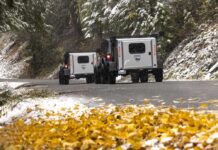 sherpa trailers bigfoot on the road