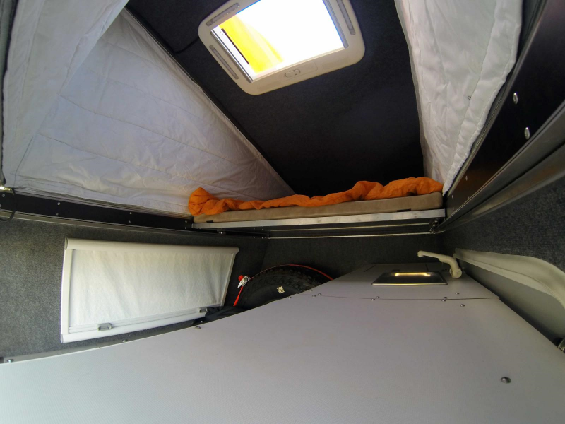 AT Overland Summit Truck Topper inside