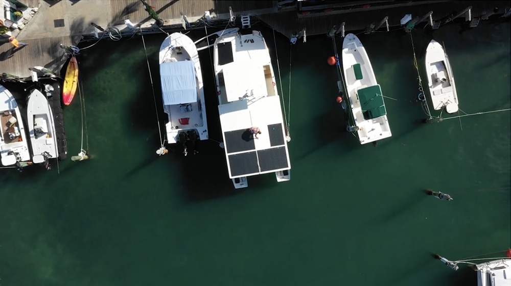 reliable solar power on a boat
