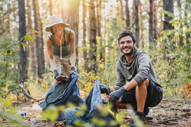 leave no trace when summer camping