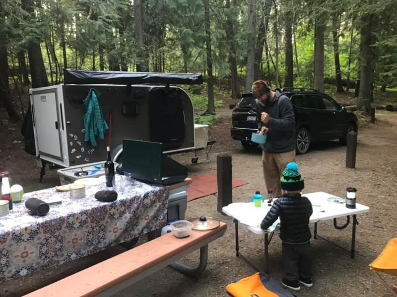 Yeti Trailer Family Camping