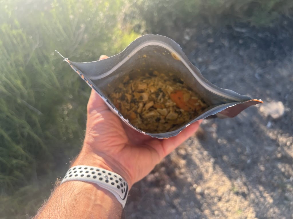 peak refuel chicken coconut curry pouch