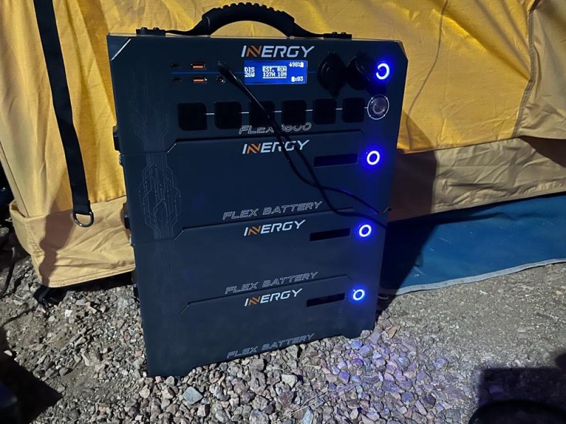 inergy flex 1500 power station with batteries