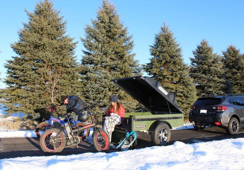 Packing a Space Trailer in the winter