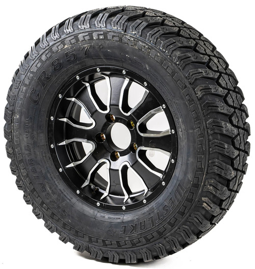 Space Trailers Aluminum Rim And Off Road Tire Combo