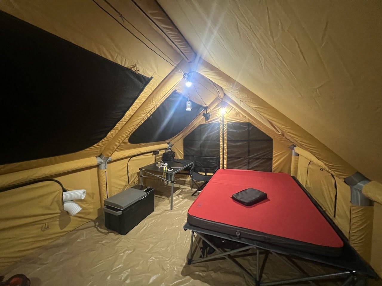 rbm outdoors panda inflatable tent interior 6