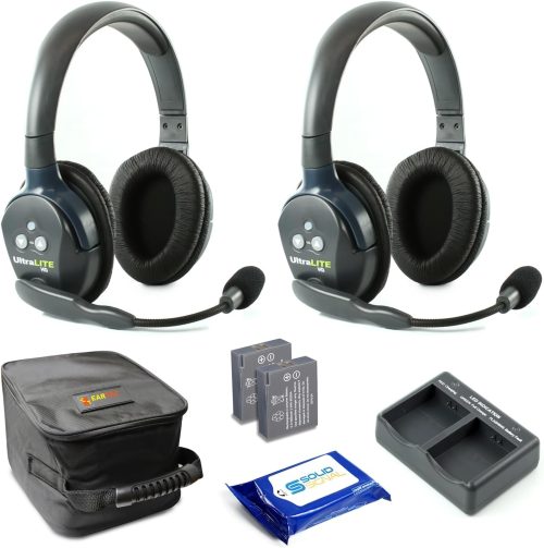 Eartec UL2D Ultralite Full Duplex Wireless Headset E1697128720990