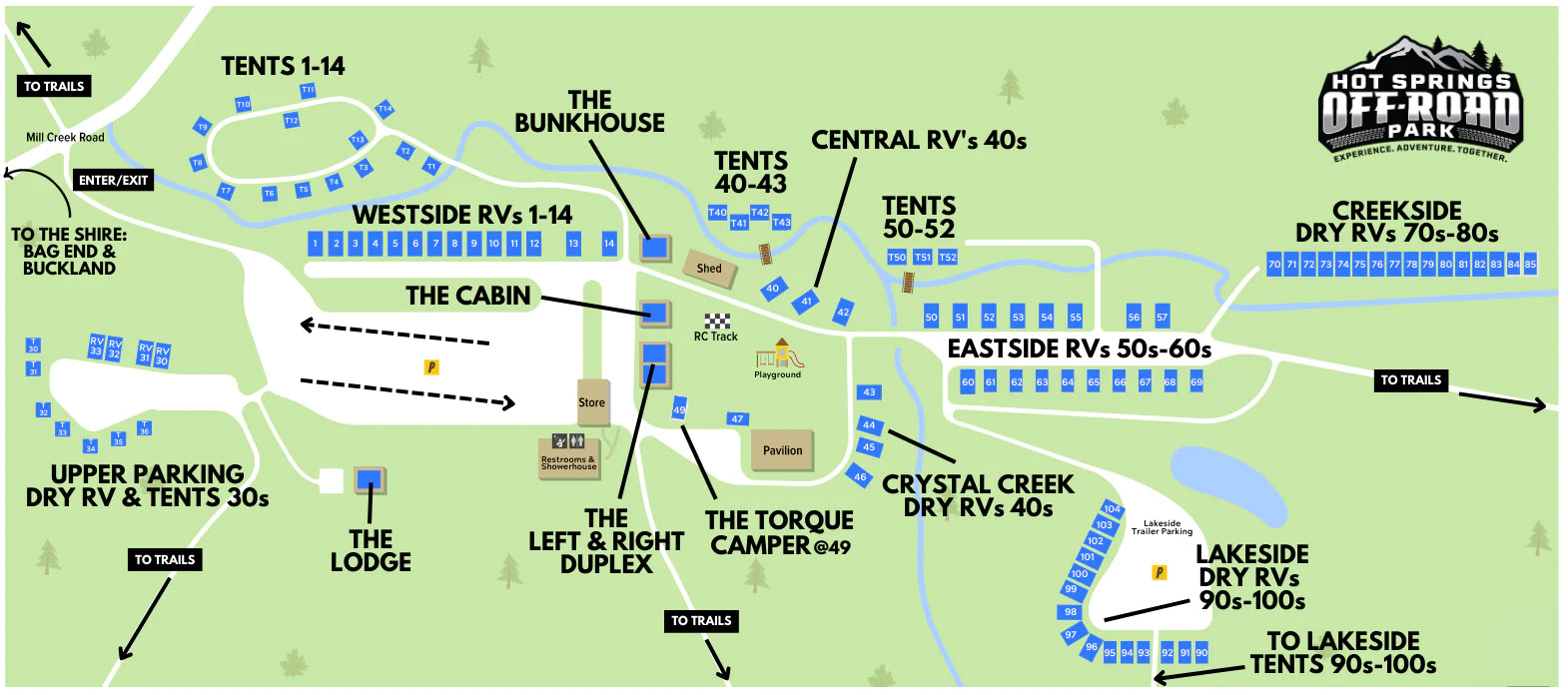 hot springs off-road park map