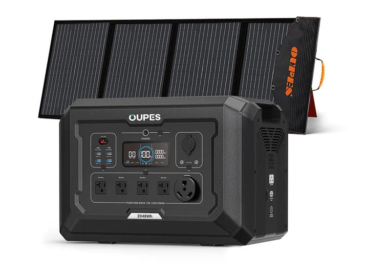 oupes mega 2 with solar panel