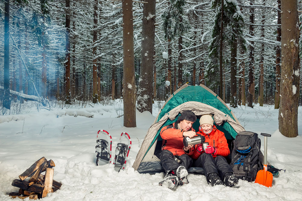 challenges of winter camping