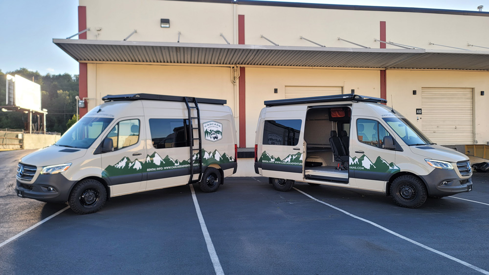 mammoth vans custom exterior