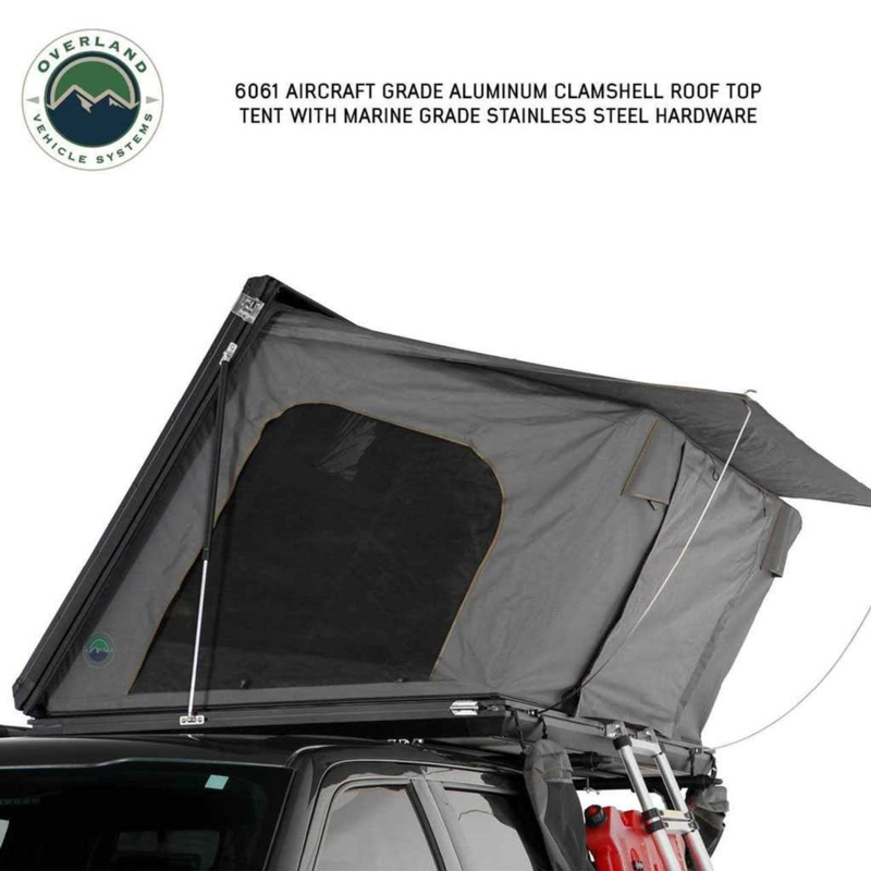 Overland Vehicle Systems Sidewinder Roof Top Tent window