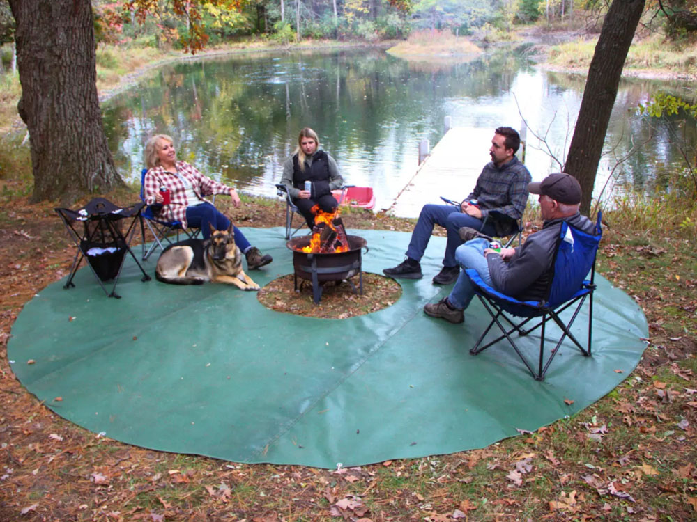 campfire mat