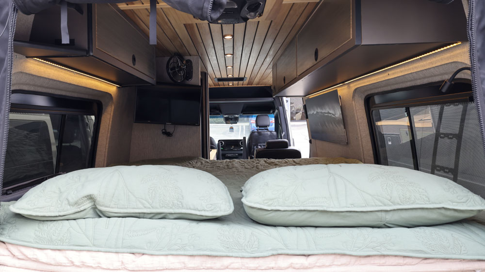 Bossi Vans Interior With Bed