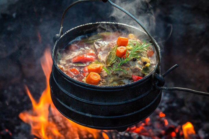 campfire cooking entrees