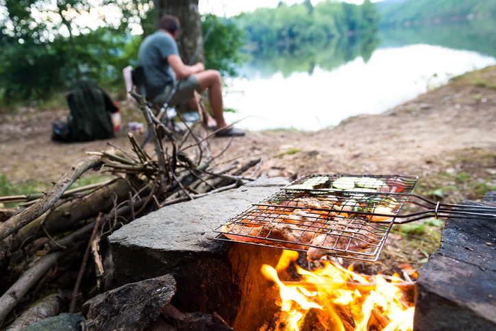 campfire cooking temperatures