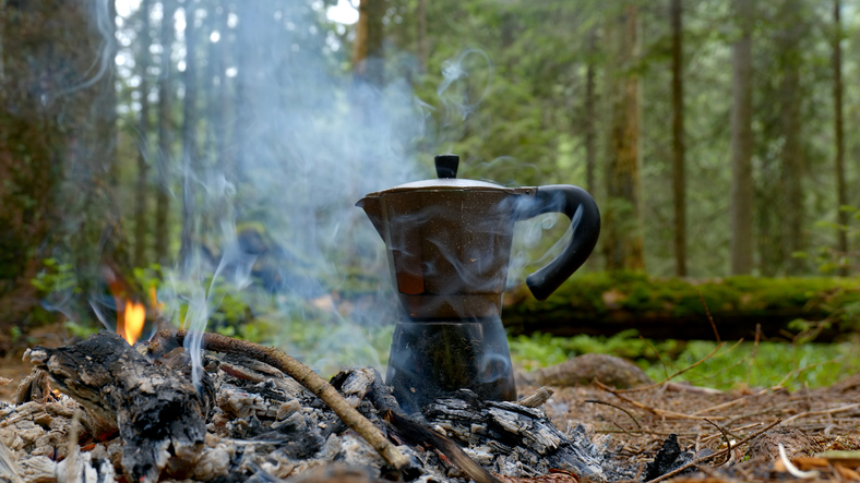 camping coffee percolator