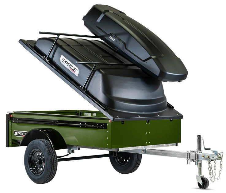 Space Trailers with Thule Force XT Sport cargo carrier
